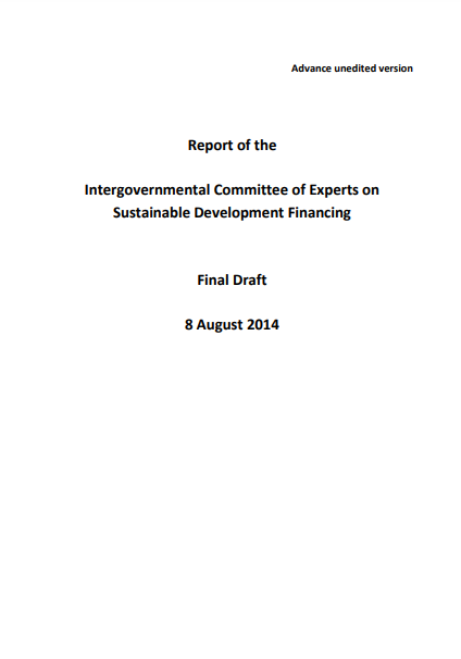 Report of the Intergovernmental Committee of Experts on Sustainable ...