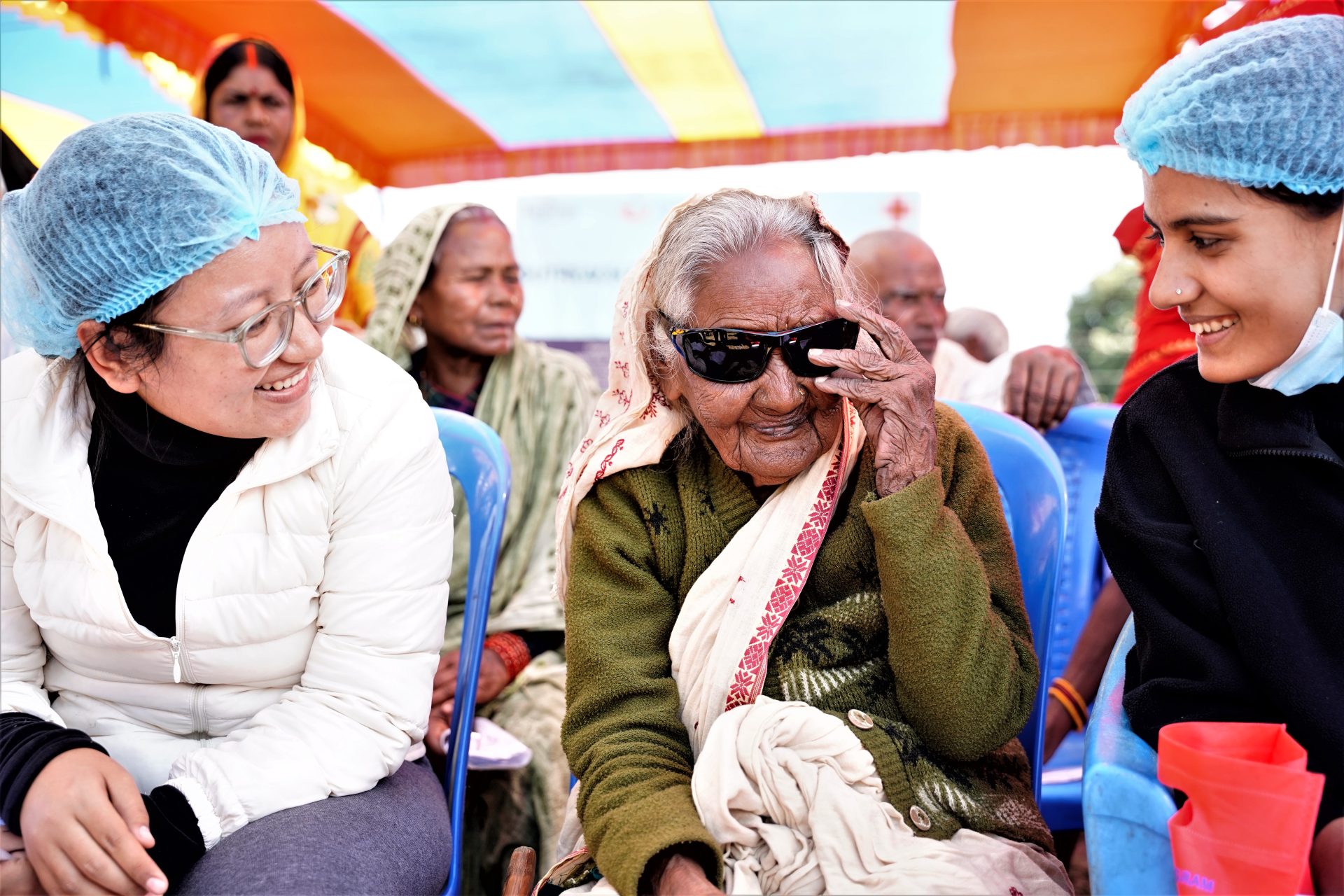 With The Fred Hollows Foundation supports Nijgadh Eye Camp: The free surgical eye camp has been organized in Nijgadh Tilganga Community Eye Hospital (under construction) from 22nd to 24th December 2023. In the camp, 2354 people have undergone eye examination and 426 people have undergone free cataract eye surgery. From 16th to 23rd December, eye examination and cataract selection camps were conducted in different places in Bara, Sarlai, and Rautahat Districts. In the leadership of the Ophthalmologist, Dr. Govinda Poudyal's team including Dr. Ang Jangmo Lama, and Dr. Swikriti Shrestha were treated and performed the surgery. The Tilganga Institute of Ophthalmology has conducted the camp with the collaboration of the Nepal Red Cross Society, Nijgadh Primary Health Center, Nijgadh Municipality, and financial support from the Fred Hollows Foundation.