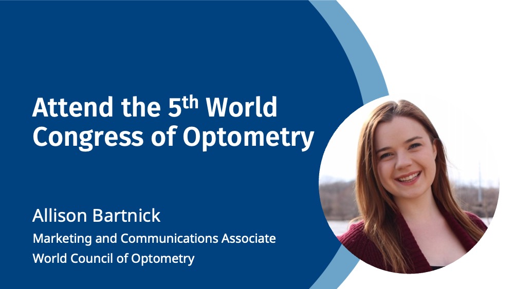 Attend 5th World Congress of Optometry