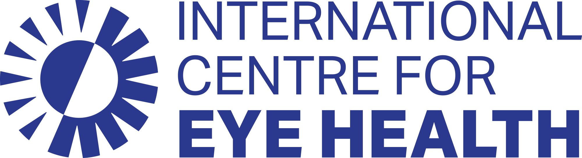 Le logo du Centre international de la santé oculaire